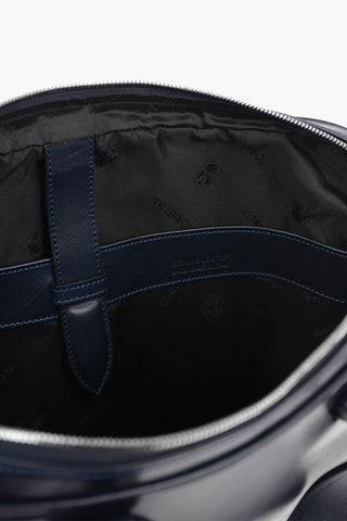ID Outer Pocket Leather Business Bag