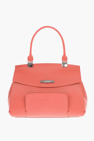 Borsa Top Handle ROSEAU in Pelle Martellata