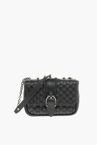 Borsa a Spalla BRIOCHE in Pelle Trapuntata con Fibbia