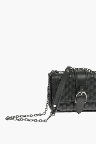 Borsa a Spalla BRIOCHE in Pelle Trapuntata con Fibbia