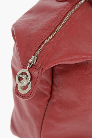 Zipped Closure Leather LE PLIAGE Tote Bag