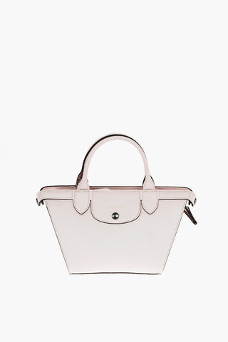 Borsa Tote LE PLIAGE in Pelle Martellata con Tracolla Removibile