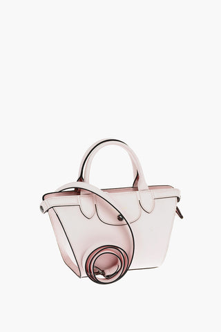 Borsa Tote LE PLIAGE in Pelle Martellata con Tracolla Removibile