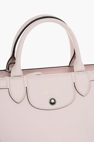 Borsa Tote LE PLIAGE in Pelle Martellata con Tracolla Removibile