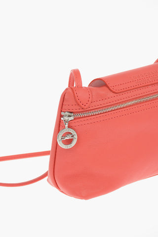 MODELE DEPOSE Lurex Detail Leather Hand Bag