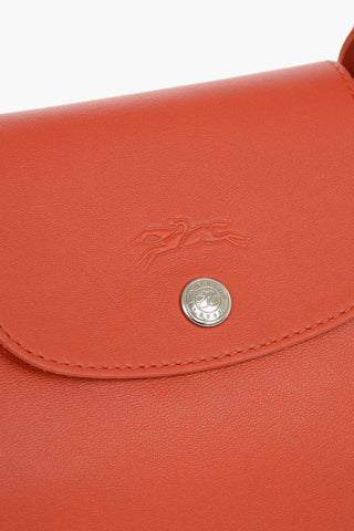 Zipped Closure Leather LE PLIAGE Tote Bag