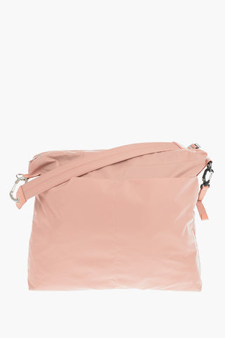 SOLID NYLON OVERSIZED Messenger Bag