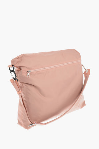 SOLID NYLON OVERSIZED Messenger Bag