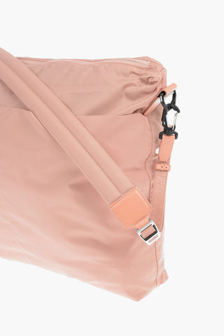 SOLID NYLON OVERSIZED Messenger Bag