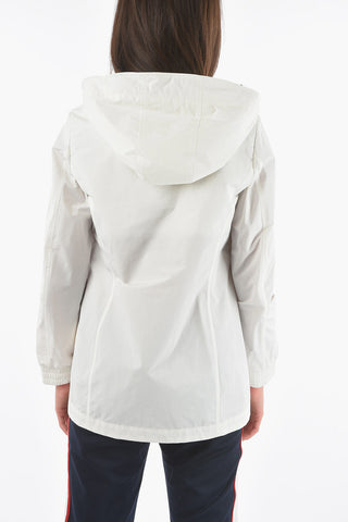 Parka SUMMER con Abbottonatura Nascosta e Tasca ad Aletta