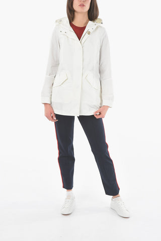 Parka SUMMER con Abbottonatura Nascosta e Tasca ad Aletta