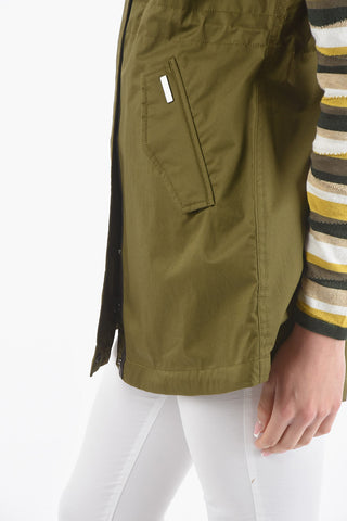 Hooded Sleeveless Jacket
