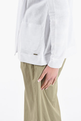 Knitted Open Front Blazer