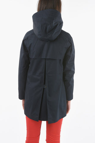 Cotton SUMMER Parka with Maxi Patch Pockets and Hood