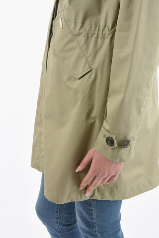 Solid Color Cotton PRESCOTT Parka with Hood