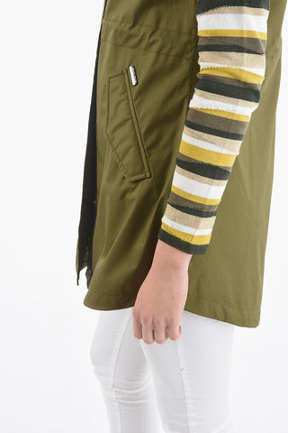 Hooded Sleeveless Jacket