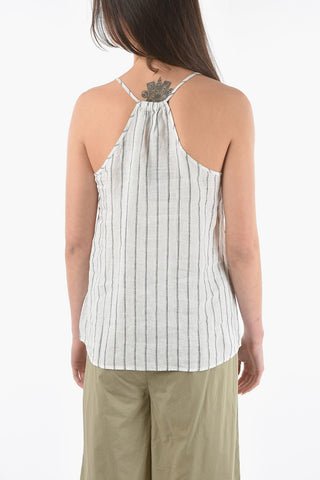 Striped Flax Top