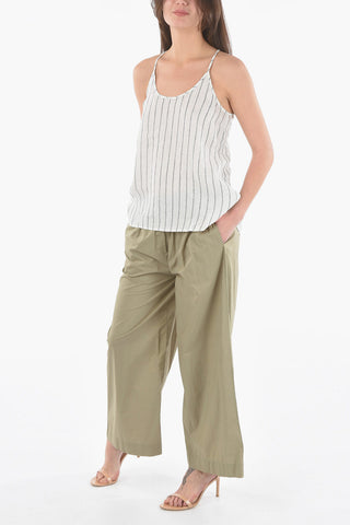 Striped Flax Top