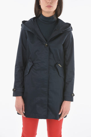 Solid Color Cotton PRESCOTT Parka with Hood
