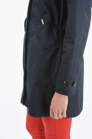 Solid Color Cotton PRESCOTT Parka with Hood