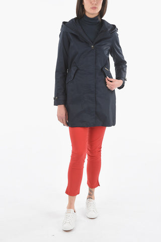 Solid Color Cotton PRESCOTT Parka with Hood