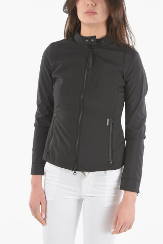 Visible Stitching Tech Biker Jacket