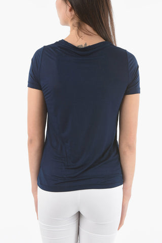 Solid Color Crew-neck T-Shirt