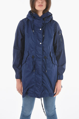 Hidden Closure RIDGE OVER Parka with Hood