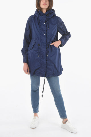 Hidden Closure RIDGE OVER Parka with Hood