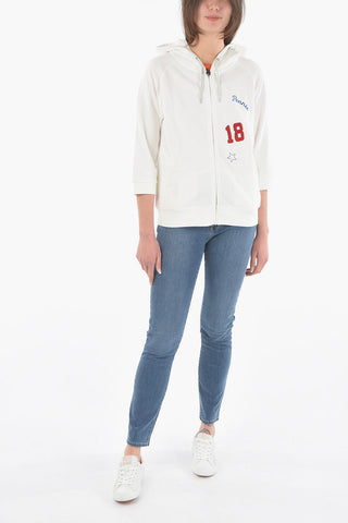 PENN-RICH Full Zip Cotton F-PATCH Hoodie