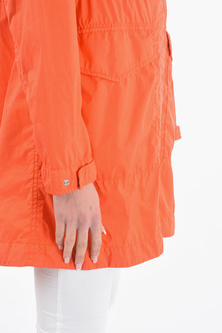 Snap Buttons CHANNEL Parka with Hood