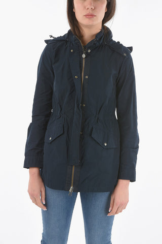 PENN-RICH Elastic Insert F-MEMORY Parka with Removable Hood