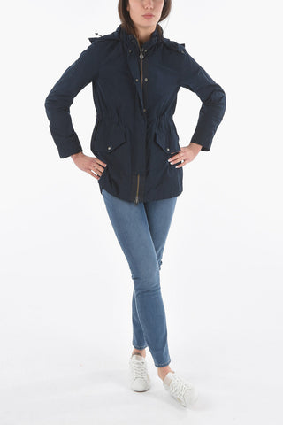 PENN-RICH Elastic Insert F-MEMORY Parka with Removable Hood