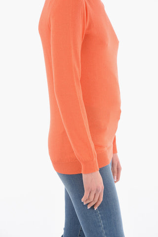 Pullover aus Baumwolle und Kaschmir mit Rollkragen