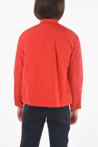 PENN-RICH Solid Color POLY Padded Bomber With 2 Pockets