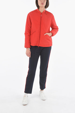 PENN-RICH Solid Color POLY Padded Bomber With 2 Pockets