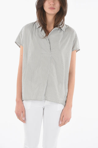 Maxi Tunica SUMMER A Righe Awning Con Collo Johnny