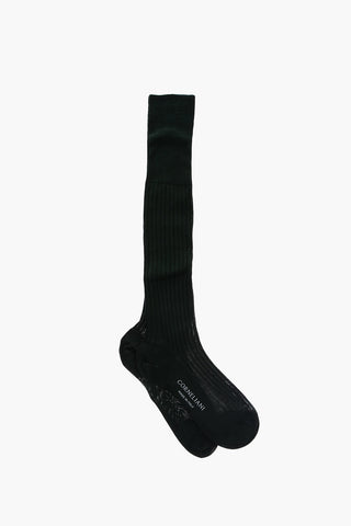 Ribbed Long Socks