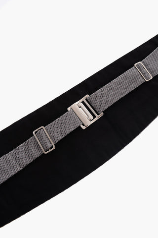 Patterned Silk Cummerbund