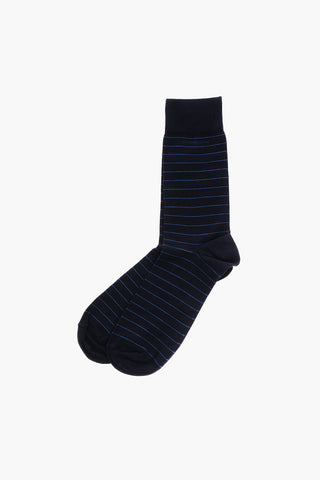 Striped Stretch Cotton Socks