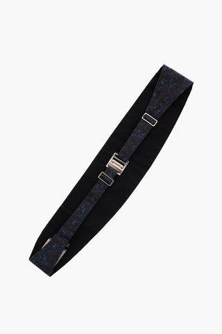 Patterned Silk Cummerbund 