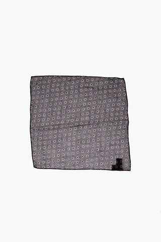 CC COLLECTION Patterned Wool Pocket Square