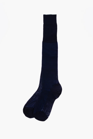 Ribbed Long Socks