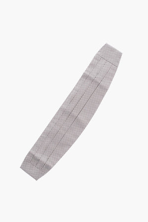 Patterned Silk Cummerbund
