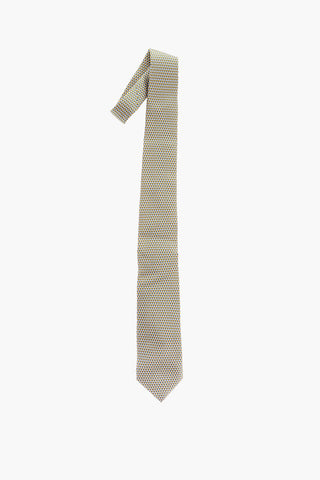 Patterned Silk Tie