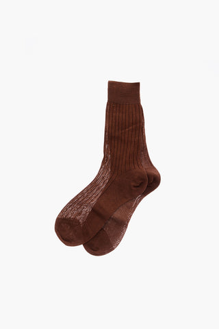 Ribbed Cotton Socks