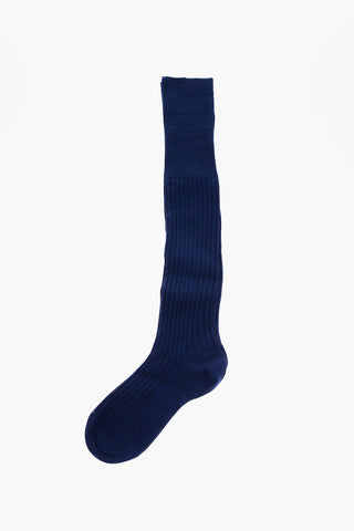 Ribbed Long Socks