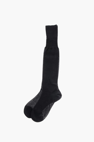 Slid Color Cotton Long Socks