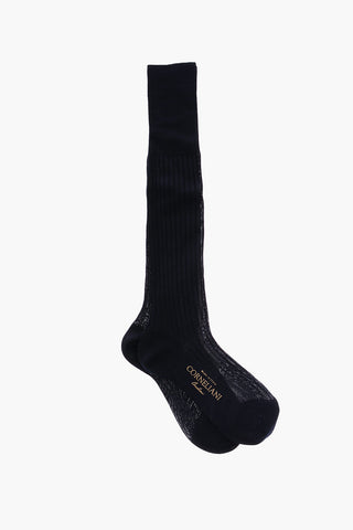 ribbed long socks