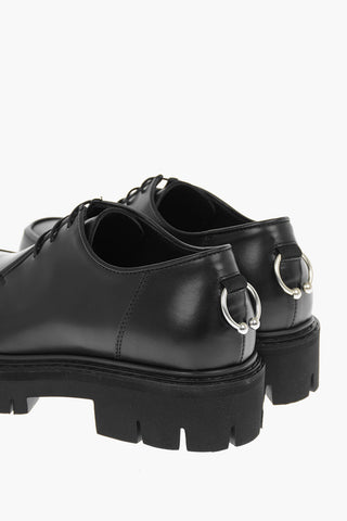 Sacrpe Stringate ELEVATED MOCASSIN In Pelle Con Suola Carroarmato